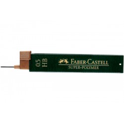 Faber Castell - Beaux arts - Etui de recharge de 12 mines HB pour porte mine - 0.5mm