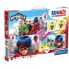 Clementoni - Jeu éducatif - Coffret Edukit 4 en 1 - Miraculous Ladybug