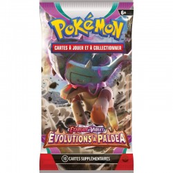 Asmodee - Cartes à collectionner - Pokemon - Booster Ecarlate et Violet - Evolutions à Paldea