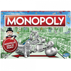 Hasbro - Jeu de société - Monopoly classique