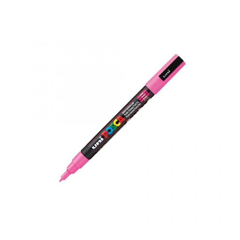 Posca - Marqueur PC-3M - Pointe conique fine - Rose