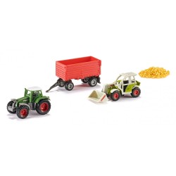 Siku - 6304 - Véhicule miniature - Coffret de 4 engins agricoles