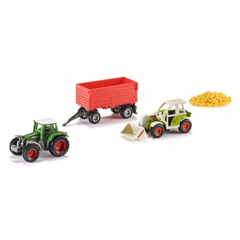 Siku - 6304 - Véhicule miniature - Coffret de 4 engins agricoles