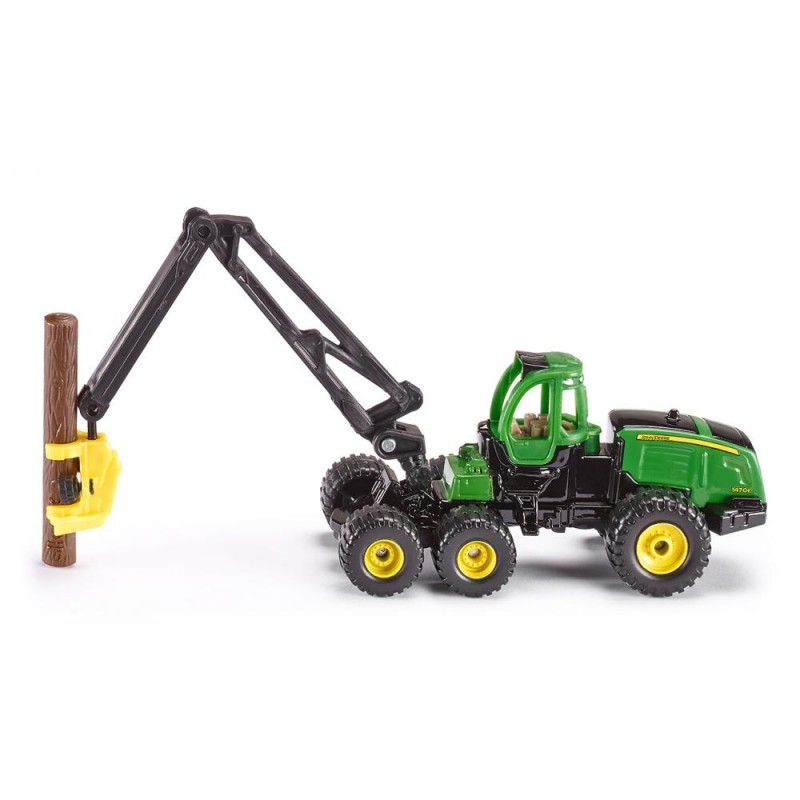 Siku - 1652 - Véhicule miniature - Tracteur John Deere abatteuse
