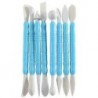 Graine Créative - Loisirs créatifs - Set de 8 outils de modelage double embouts pour pâte polymère