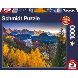 Schmidt - Puzzle 1000 pièces - Château de Neuschwanstein en automne