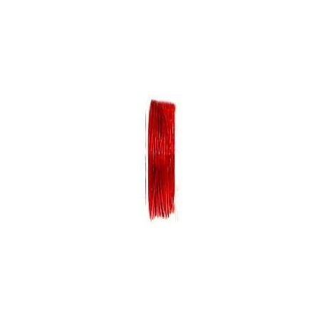 Graine Créative - Loisirs créatifs - Bobine de fil cablé métal rouge 0,5mm - 5 mètres