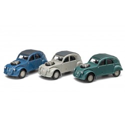 Norev - Véhicule miniature - Citroen 2CV 4x4 Sahara 1966 - Coloris aléatoire