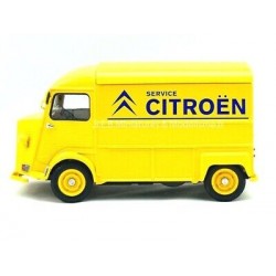 Norev - Véhicule miniature - Citroen Type H jaune Service Citroen