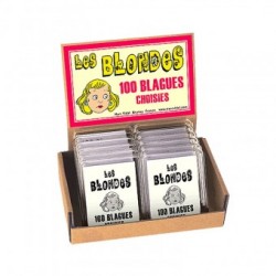 Marc Vidal - Jeu rétro - Mini coffret de 100 blagues sur les blondes