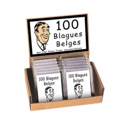 Marc Vidal - Jeu rétro - Mini coffret de 100 blagues belges