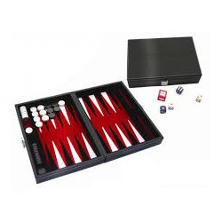 Jeu de société - Jeu de voyage magnétique - Backgammon - 23 cm