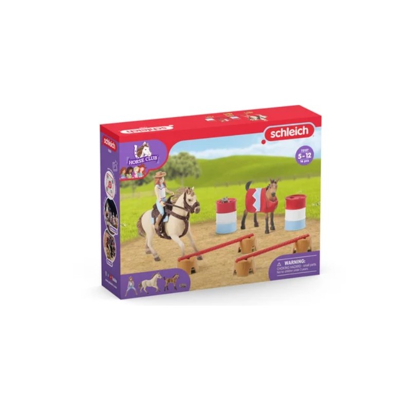 Schleich - 72157 - Horse Club - L'entrainement au ranch