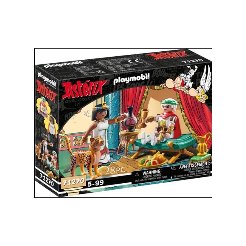 Playmobil - 71270 - Astérix - César et Cléopâtre