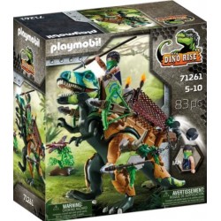 Playmobil - 71261 - Dino Rise - Tyrannosaure et soldat