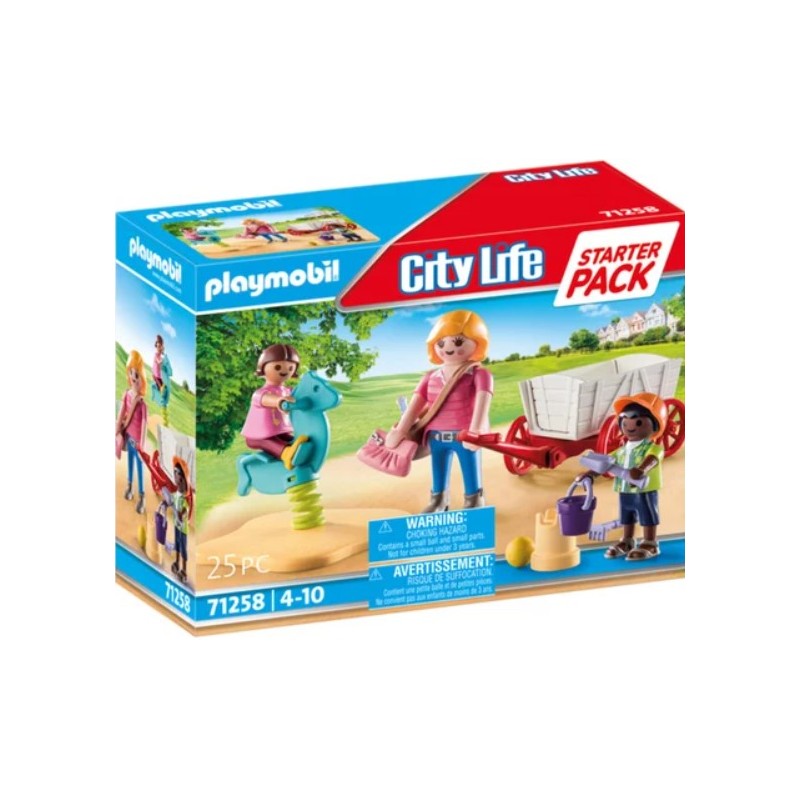 Playmobil - 71258 - City Life - Nourrice avec enfants