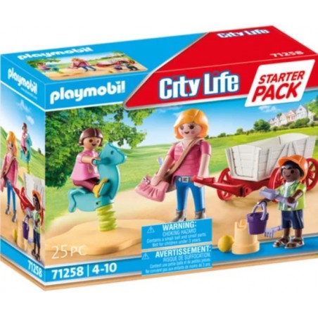 Playmobil - 71258 - City Life - Nourrice avec enfants