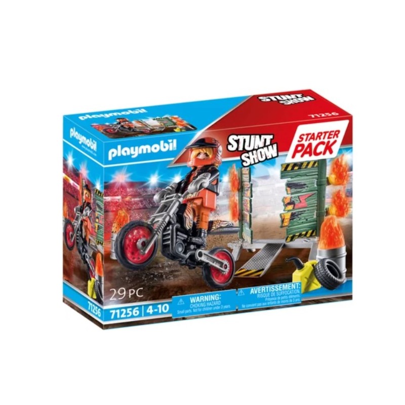 Playmobil - 71256 - Stunt Show - Cascadeur avec moto