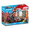 Playmobil - 71256 - Stunt Show - Cascadeur avec moto