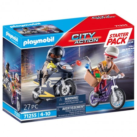 Playmobil - 71255 - City Action - Pack agent et voleur