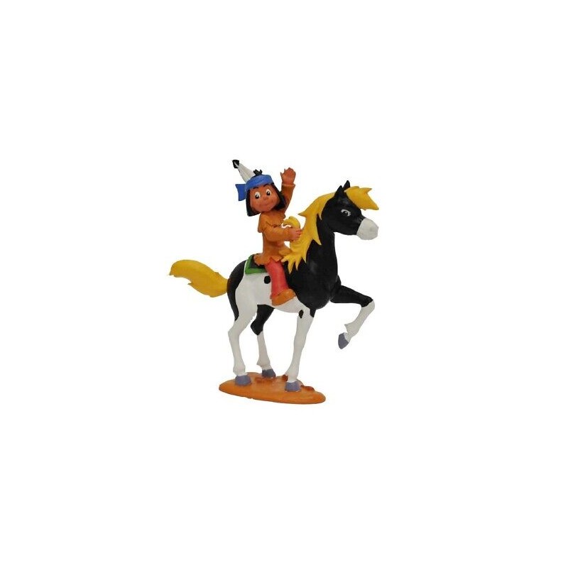 Bully - Figurine - 43355 - Yakari sur Petit Tonnerre