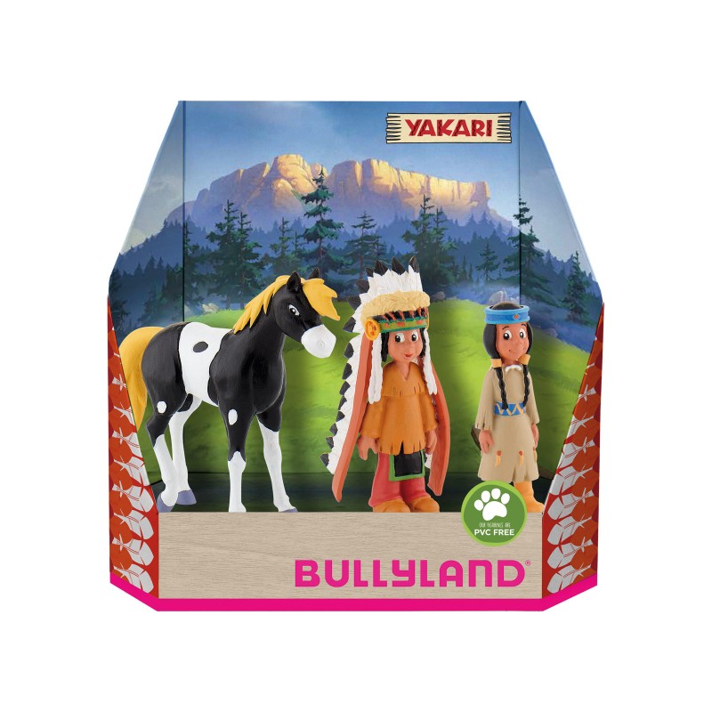 Bully - Figurine - 43309 - Coffret cadeau 3 figurines - Yakari