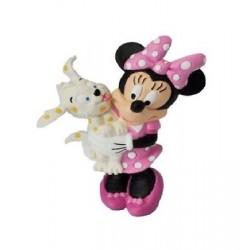 Bully - Figurine - 15329 - Disney - Minnie avec chien