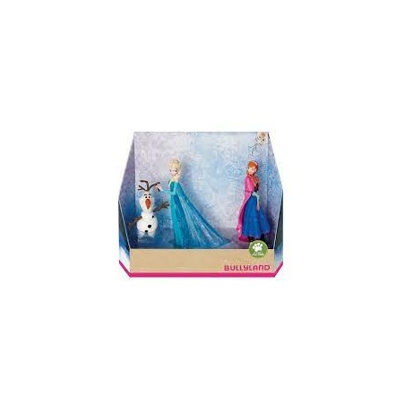 Bully - Figurine - 13446 - Disney - La Reine des Neiges - Anna, Elsa et Olaf