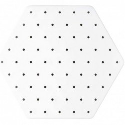Hama - Perles - 9005 - Maxi Pions - Grille Hexagonale perforée