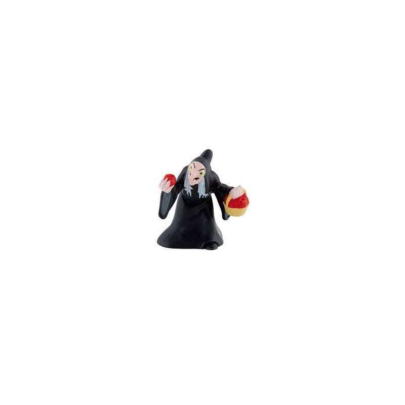 Bully - Figurine - 12485 - Disney - Blanche Neige - La sorcière avec sa pomme