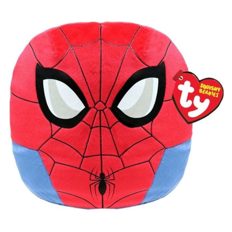 Peluche TY - Coussin 35 cm - Marvel - Spiderman