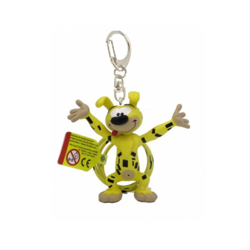 Plastoy - Figurine - 65040 - Porte clé - Le marsupilami heureux