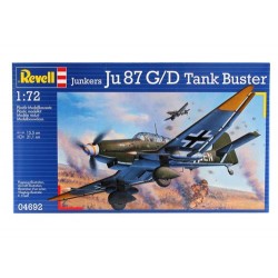 Revell - Maquette d'avion - Junkers JU 87G-2 casseur de char