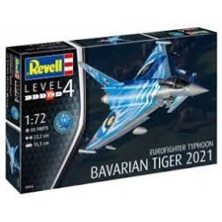 Revell - Maquette d'avion - Eurofigther typhoon Bavarian Tiger 2021
