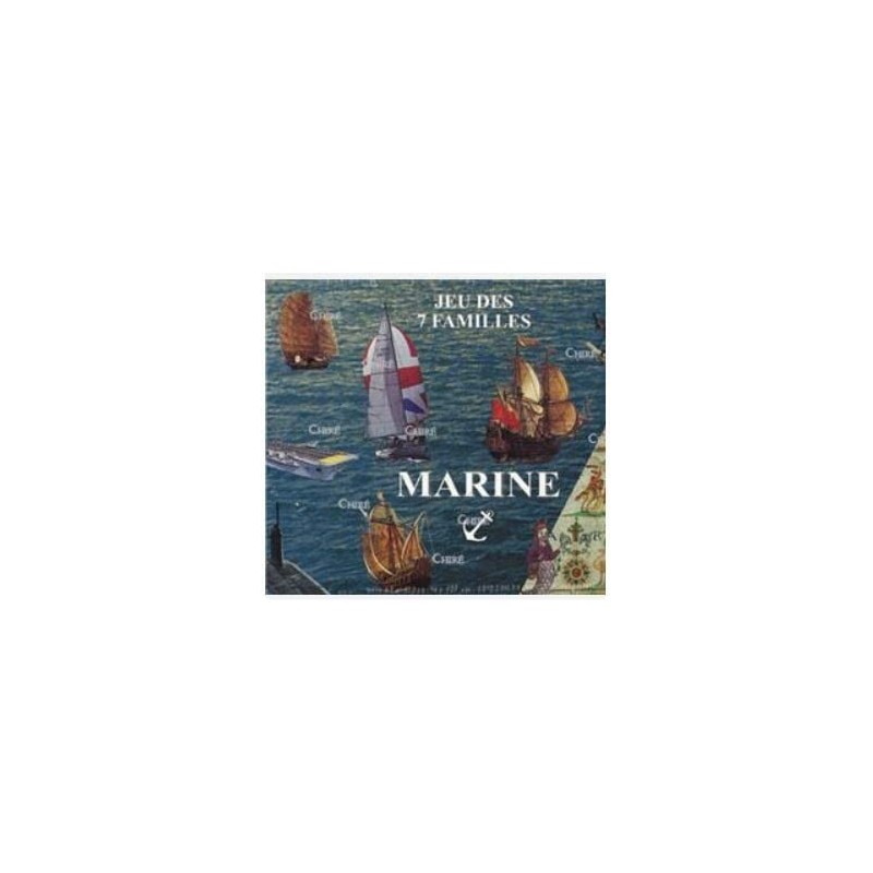 Jeu de société - Jeu de 7 familles - La Marine