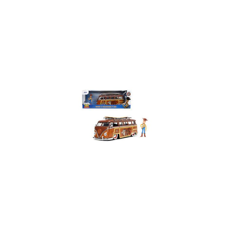 Solido - Miniature - Toy Story - Volkswagen Combi T1 Bus avec Woody