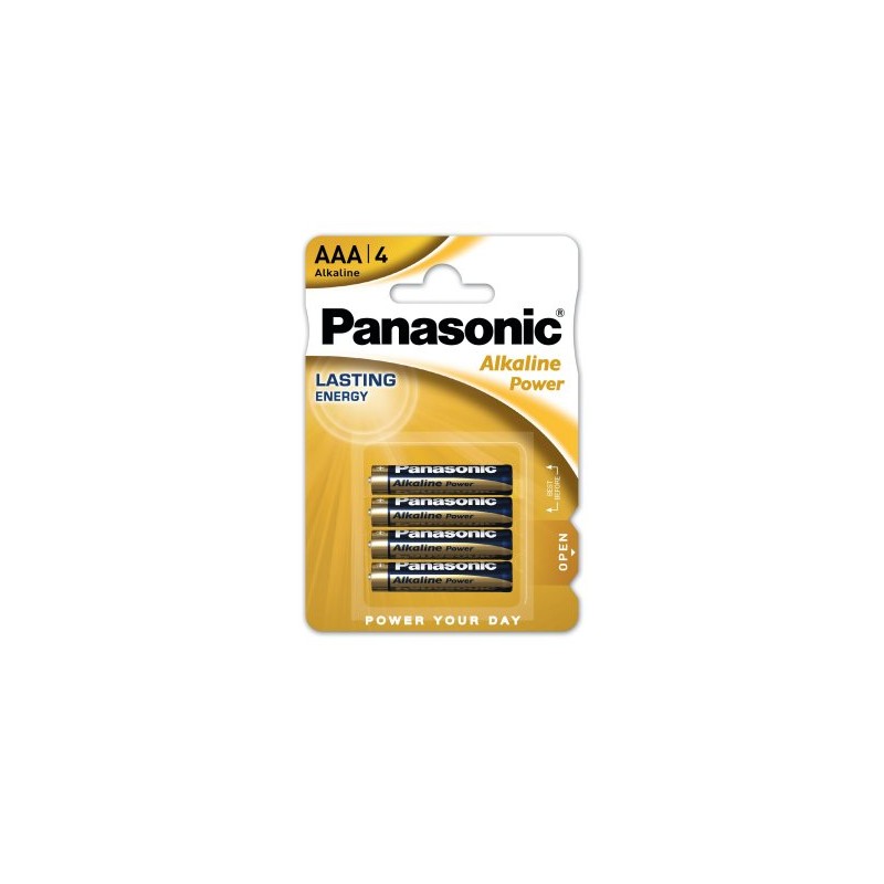 Panasonic - Blister de 4 piles AAA LR03