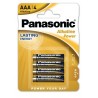Panasonic - Blister de 4 piles AAA LR03