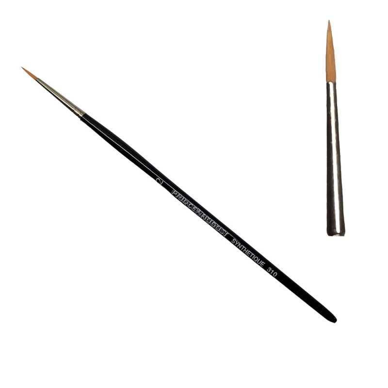 Prince August - Accessoire - Pinceau synthétique - Poil long 2