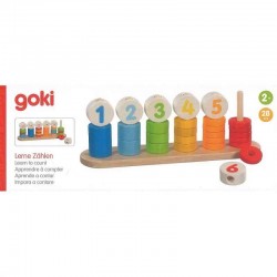Goki - Jeu éducatif en bois - Apprendre à compter