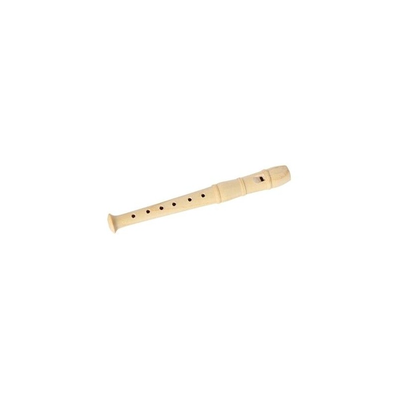 Goki - Instrument de musique - Flute à bec en bois - 20 cm