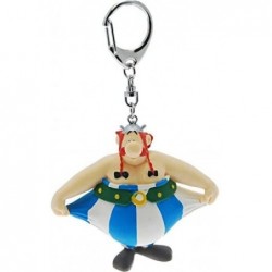 Plastoy - Figurine - 60388 - Astérix - Porte clé - Obelix tenant son pantalon