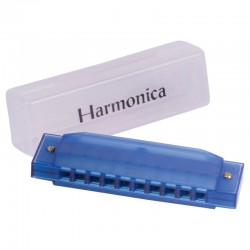 Goki - Instrument de musique - Harmonica enfant - Bleu