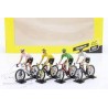 Solido - Miniature - Pack de 4 cyclistes Tour de France