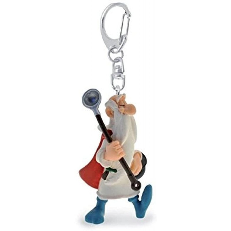 Porte-clés Abraracourcix - Le Chef Du Village D'Astérix - Produit Officiel Plastoy