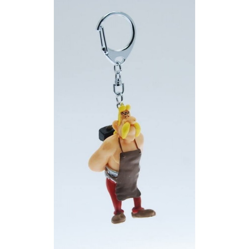 Plastoy - Figurine - 60407 - Astérix - Porte clé - Cetautomatix le forgeron