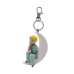 Plastoy - Figurine - 61057 - Porte clé - Le Petit Prince assis sur la Lune