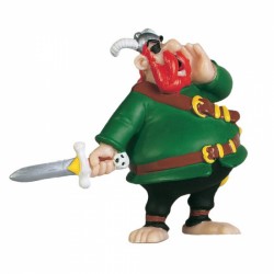 Plastoy - Figurine - 60517 - Astérix - Barbe Rouge le pirate