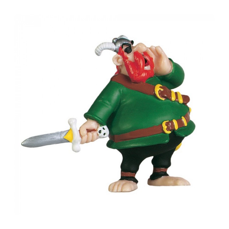 Plastoy - Figurine - 60517 - Astérix - Barbe Rouge le pirate