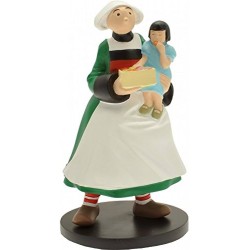 Plastoy - Figurine de collection - Bécassine et Loulotte - Résine 17 cm